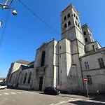 La Cour Du - F2 Centre-ville Avec Cour ורדון-סור-מוס